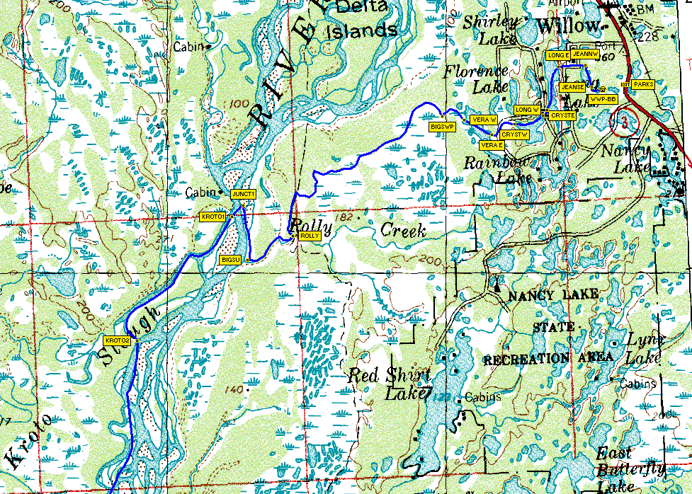 Fairbanks Snow Travelers Willow to Yentna Station